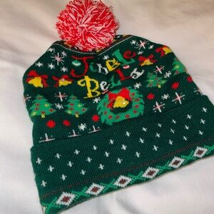 Jingle Bells light-up Christmas beanie